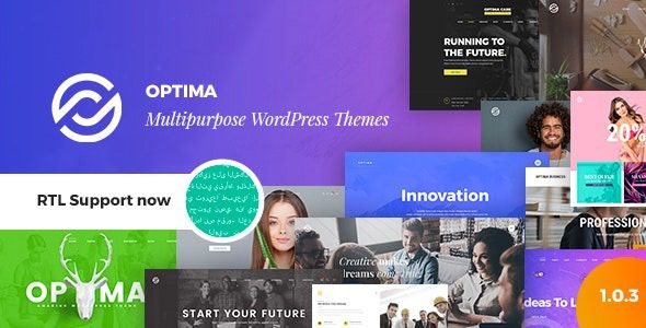Optima v1.5.0 Multipurpose WordPress Theme