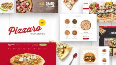 Pizzaro v1.3.18 Fast Food Restaurant WooCommerce Theme