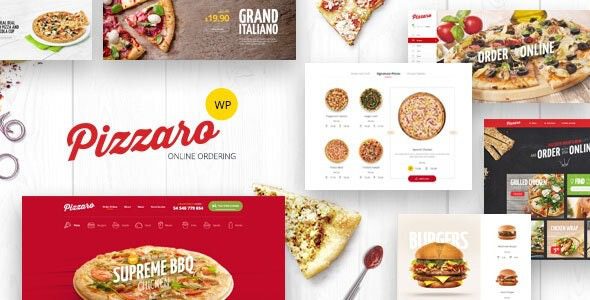 Pizzaro v1.3.18 Fast Food Restaurant WooCommerce Theme