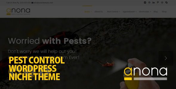 Anona v8.0 Pest Control WordPress Theme