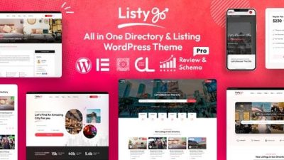 Listygo (v1.3.1) Directory & Listing WordPress Theme