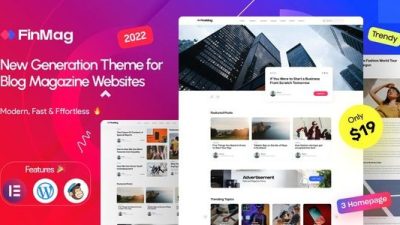 FinMag v2.3 Modern Magazine WordPress Theme