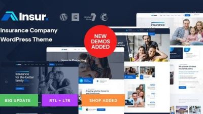 Insuz v1.0 Insurance Company WordPress Theme