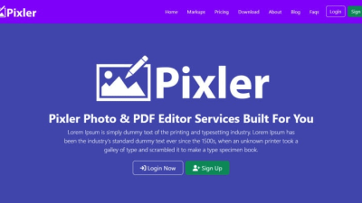 Pixler (v1.0) Photo And PDF Editor Script