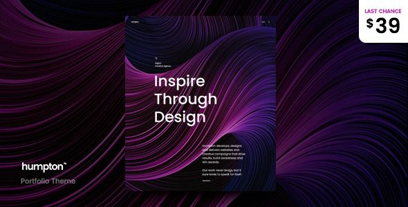 Humpton v1.9.3 Creative Portfolio WordPress Theme