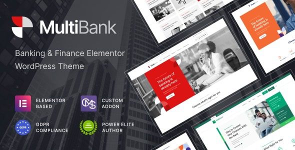 Multibank (v1.0.9) Business and Finance WordPress Theme