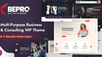 Bepro (v2.2) Multipurpose Business WordPress Theme
