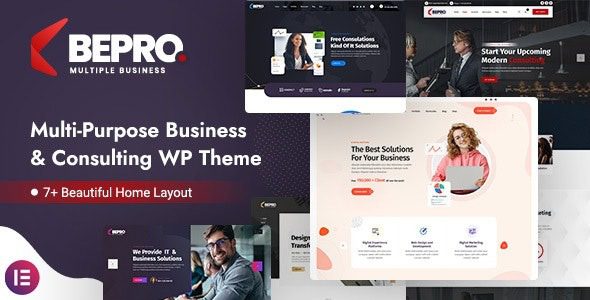 Bepro (v2.2) Multipurpose Business WordPress Theme