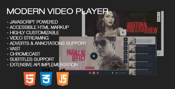 Modern Video Player for WordPress v9.38