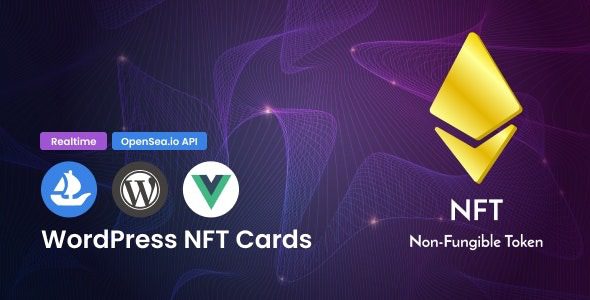 WordPress Live NFT Cards Affiliates with VueJS v2.0.0