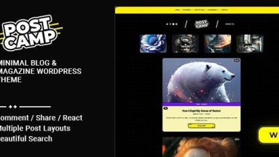 Postcamp (v.1.0.3) Blog & Magazine WordPress Theme