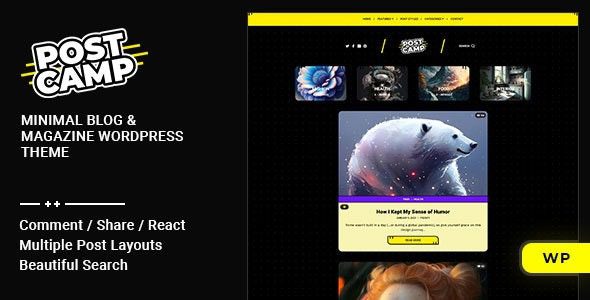 Postcamp (v.1.0.3) Blog & Magazine WordPress Theme