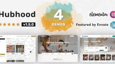 Hubhood (v1.5.4) Directory & Listing WordPress Theme