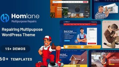 Homlane (v1.3.0) Multipurpose Servicing And Repairing WordPress Theme