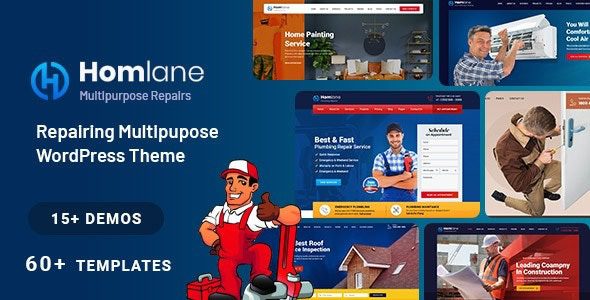 Homlane (v1.3.0) Multipurpose Servicing And Repairing WordPress Theme