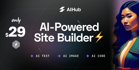 AIHub (v1.2.1) AI Powered Startup & Technology WordPress Theme [Activated]
