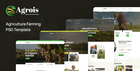Agrios (v1.1.5) Agriculture Farming WordPress Theme