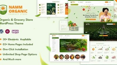 Namm v1.0.4 Grocery Shop WordPress Theme