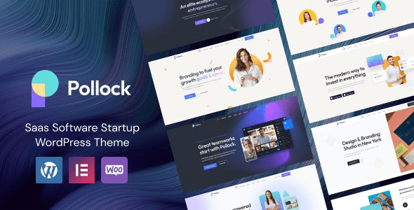 Pollock (v1.1.6) Saas Software Startup WordPress Theme