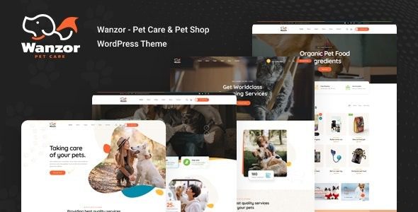 Wanzor v1.1.4 Pet WordPress Theme