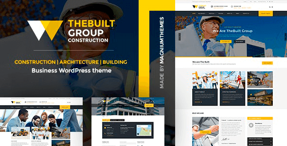 TheBuilt v2.6.2 Construction and Architecture WordPress theme [Activated]