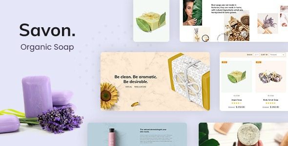 Savon (v1.6) Handmade Shop WordPress Theme