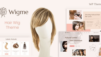 Wigme (v1.9) Hair Extensions WooCommerce Shop