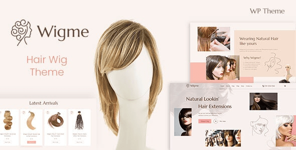 Wigme (v1.9) Hair Extensions WooCommerce Shop