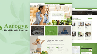 Aarogya (v2.4) Nutrition & Dietitian WordPress Theme