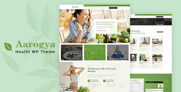 Aarogya (v2.4) Nutrition & Dietitian WordPress Theme