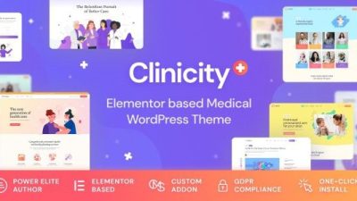 Clinicity v1.1.4 Health & Medical Elementor Theme