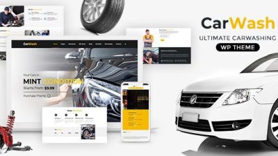 Car Wash v2.8 Auto Spa WordPress Theme