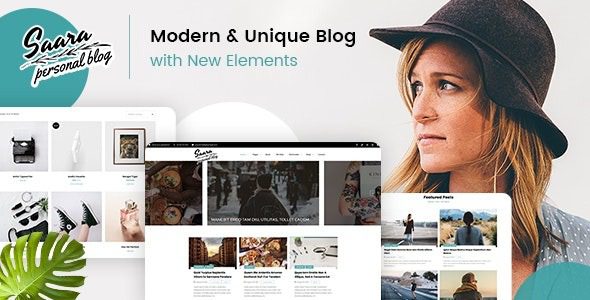 Saara v2.5 Minimal Blog WordPress Theme