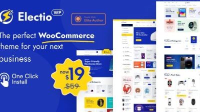 Electio (v1.2) Electronics & Gadgets Store WooCommerce Theme