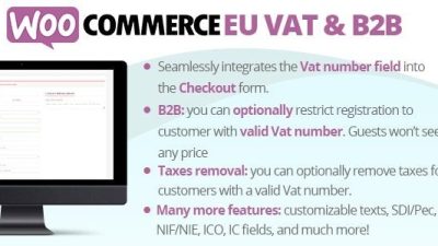 WooCommerce Eu Vat & B2B v12.6 [Activated]