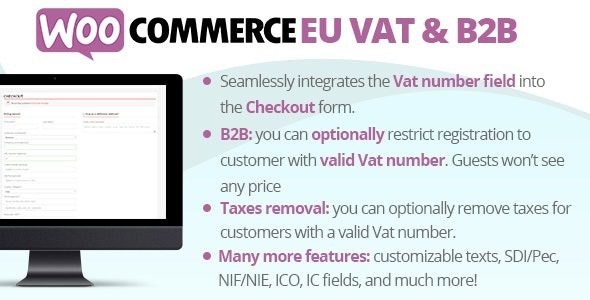 WooCommerce Eu Vat & B2B v12.6 [Activated]