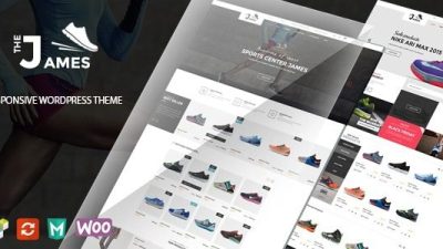 James (v1.5.7) Responsive WooCommerce Shoes Theme