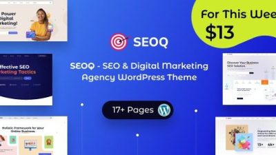 SEOQ v1.0.2 SEO & Digital Marketing Agency Theme