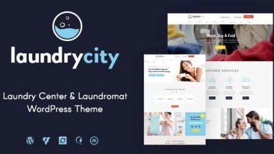 Laundry City v1.2.13 Dry Cleaning Services WordPress Theme
