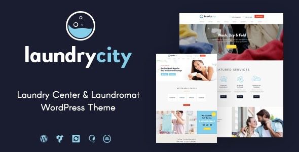 Laundry City v1.2.13 Dry Cleaning Services WordPress Theme