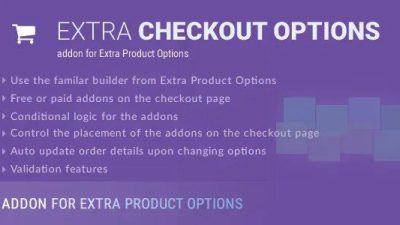Extra Checkout Options (v2.1.1) addon for Extra Product Options plugin