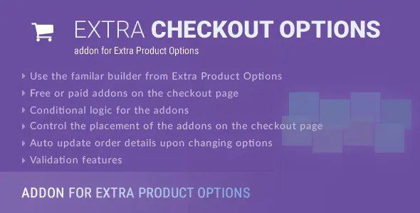 Extra Checkout Options (v2.1.1) addon for Extra Product Options plugin