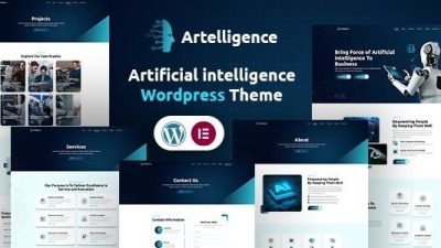 Artelligence (v2.0) AI & Robotics WordPress Theme