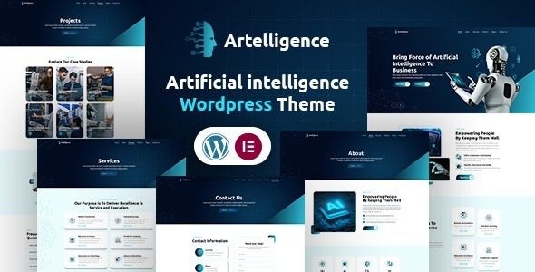 Artelligence (v2.0) AI & Robotics WordPress Theme