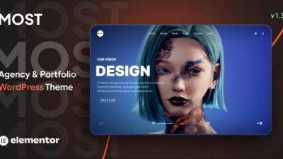 Most (v.1.3.1) Creative Agency and Portfolio Theme