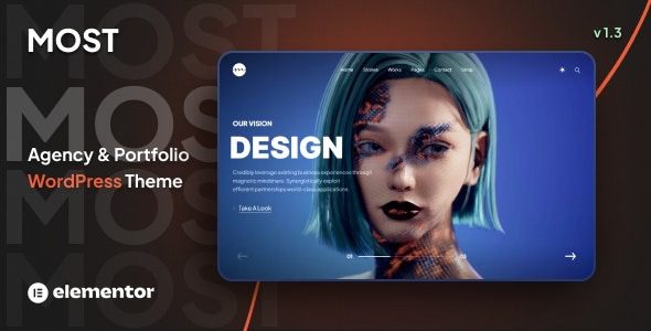 Most (v.1.3.1) Creative Agency and Portfolio Theme