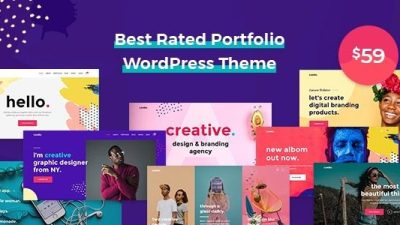 Leedo v2.0.2 Modern, Colorful & Creative Portfolio WordPress Theme