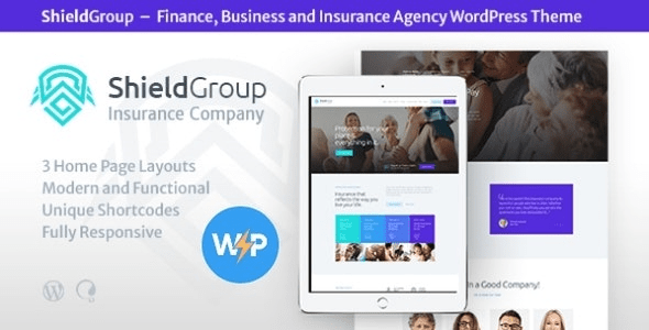 ShieldGroup v2.7 An Insurance & Finance WordPress Theme