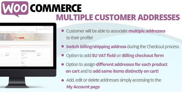 WooCommerce Multiple Customer Addresses v24.0