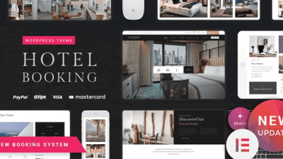 Hotel Booking (v2.7) Hotel WordPress Theme